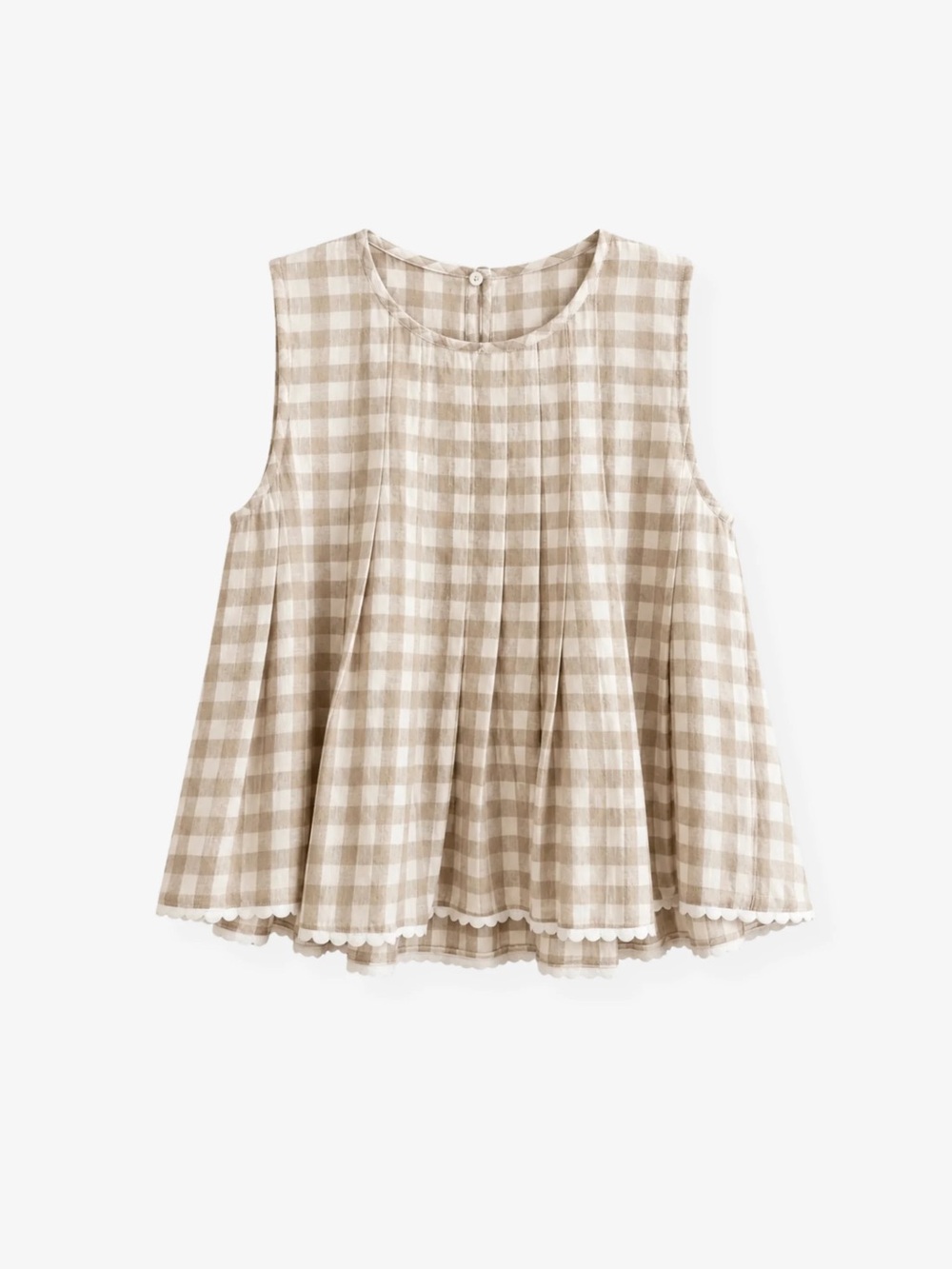 SUNDAYS
GALE TOP | MOONLIT GINGHAM